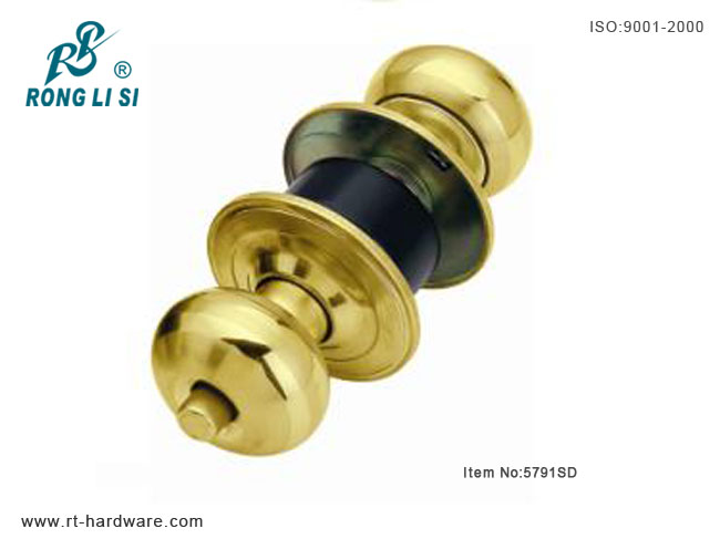 锌合金筒式球形锁 球形锁 门锁筒式球形锁